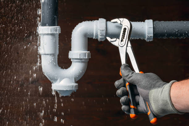 Professional Sewer Line Repair technician working in Hopewell, NJ